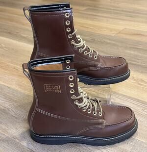 Sub Zero Insulated Vintage Men’s 9.5 Work Oil Resistant Lace Up Leather Boots